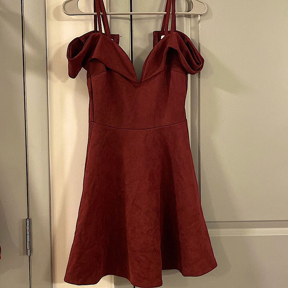 Burgundy Semi-formal Dress